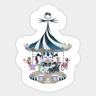 Burton Carousel Sticker